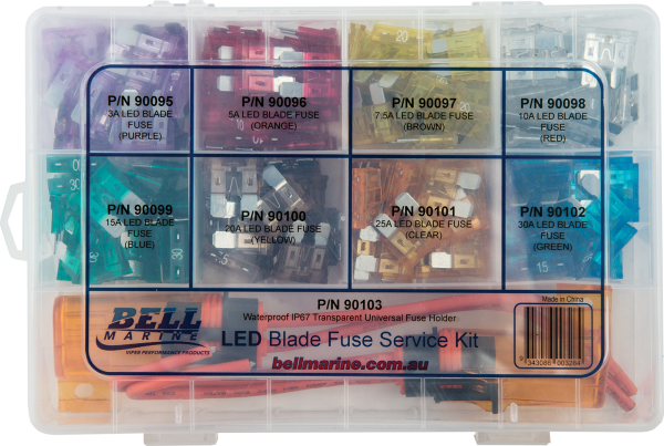 Led Indicator Blade Fuse Service Kit – 242 Pieces - Chelsea Yamaha ...